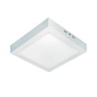 Plafon Painel Led Sobrepor Quadrado 24W Quente 3000K Branco - Maxxy