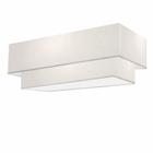 Plafon Para Corredor Retangular SC-3044 Cúpula Cor Branco