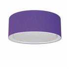 Plafon Para Dormitório Cilíndrico SD-3036 Cúpula Cor Roxo