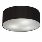 Plafon Para Quarto Cilíndrico SQ-3057 Cúpula Cor Preto