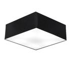 Plafon Para Quarto Quadrado SQ-3002 Cúpula Cor Preto