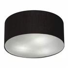 Plafon Para Sala Cilíndrico SL-3054 Cúpula Cor Preto