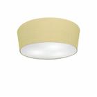 Plafon Para Sala Cone SL-3003 Cúpula Cor Algodão Crú