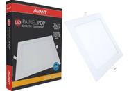 Plafon Quadrado Embutir 18w Amarelado Branco Quente 3000k - AVANT