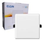 Plafon Quadrado Infinity 15W Biv Branco Frio Elgin