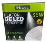 Plafon quadrado sobrepor 36w 4000k inluss