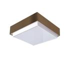 Plafon Quadrado Vivare Md-3090 Cúpula em Tecido 45x45cm - Bivolt