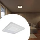 Plafon Slim Led 35x35 Led Integrado 34w Escolha Cor Da Luz - Tangerina Mca