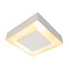 Plafon Sobrepor Quadrado Luz Indireta 45cm P/ 4 lâmpadas E27 St1215