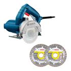 Plaina à bateria Bosch GHO 185-LI 18V Brushless c/2 lâminas