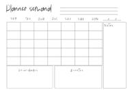 Planner De Mesa Semanal A3 Não Datado 52 Folhas - Arwetech