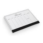 Planner de Mesa Semanal BRW Black 54 folhas