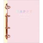 Planner M7 Argolado Tilibra Happy Rosa