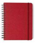 Planner Permanente Wire O Classica Semanal Notas A5 Vermelho - Cicero