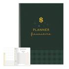 Planner Pocket Financeiro Verde Escuro Cg - Cartões Gigantes