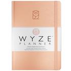 Planner Wyze Goal Planner de 6 meses com calendário em ouro rosa - Wyze Planner