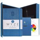 Planner Wyze Planner Pro, definição de metas, 12 meses, azul