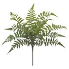 Planta Artificial Buquê Folha De Samambaia 40 Cm Real Toque