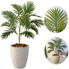 Planta Artificial Palmeira com Vaso Polietileno Completo - FlorImp