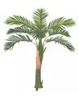 Planta Árvore Artificial Palmeira Toque Verde Escuro 1,2m - FLORESCER DECOR