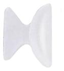 Plaqueta Adesiva Silicone 10 Pares - Borboleta Fosca