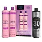 Plástica dos Fios Kit Sh e Cd 1L + Wess OX 30 Volumes 900ml