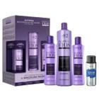 Plástica dos Fios Kit Sh+Mask+Selagem+Wess NanoPasso 3-250ml