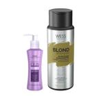 Plástica dos Fios Leave-in 110ml + Wess Blond Shampoo 250ml