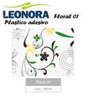 Plastico adesivo Tipo Contact Rolo 45cm x 10m Floral 01