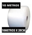 Plástico Bolha - Bobina 20cm X 10 Mts E-commerce 25 Micras