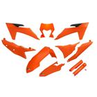 Plastico Kit Ufo Ktm 150/250/300 Exc 24/25 + 250/350/450/500 Exc-F 24/25 - Laranja (C/ Protetor De B