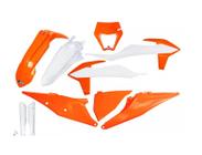 Plastico Kit Ufo Ktm Exc/Exc-F 20/23 - Oem 23 (C/ Protetor De Bengala)