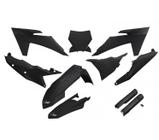 Plastico Kit Ufo Ktm Sx-F 250/350/450 23/24+Ktm Sx 125/250/300 23/24 Preto (C/ Protetor De Bengala