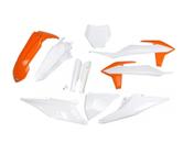 Plastico Kit Ufo Ktm Sx/Sx-F 19/22 - Oem 20 E 22 ( C/ Protetor De Bengala)