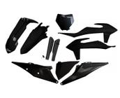 Plastico Kit Ufo Ktm Sx/Sx-F 19/22 - Preto ( C/ Protetor De Bengala)