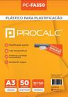 Plástico P/ Plastificação PC-FA350 A3 307x430 125m 0,05 50un - Procalc