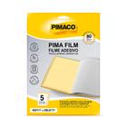 Plástico Para Encapar Caderno Pima Film Transparente 45cmx29,6cm 5 UN - Pimaco