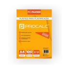 Plastico Plastificacao Polaseal 0.05 A4 100Un - Procalc