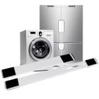 Plataforma Máquina Lavar E Freezer Rodinhas Giratórias Fácil