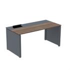 Plataforma Simples 160x792 Pscpp160/792/1 Pessoa Walnut/Grafito