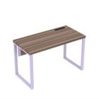 Plataforma Unica 1215cm X 600cm Pupb1215/60pe40tub Walnut/Lilas - Pandin Móveis