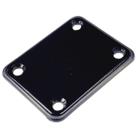 Plate Guitarra Metal Preto Com Proteção Plástica Ronsani