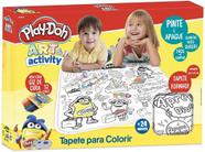 Play Doh Tapete para colorir com Giz de Cera - Fun