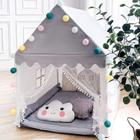 Play Tent Avrsol Kids Castle Fairy com tapete para meninas e meninos