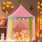 Play Tent Tiny Land Princess Castle com luzes estelares para meninas