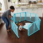 Play Yard Toddleroo da North States Superyard 6 Panel Aqua - Toddleroo by North States