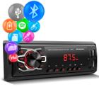 Player Mp3 Rádio Automotivo 1 Din First Option 6688 Bluetooth 2 USB Pen Drive SD P2 Com Controle