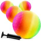 Playground Balls Bedwina Rainbow 8,5 polegadas, pacote com 4