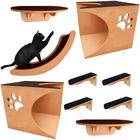 Playground para gatos de apartamento 9 Pçs toca casinha rampa degrau prateleira