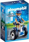 Playmobil 6877 Policial Feminina Com Segway Da Polícia 1681